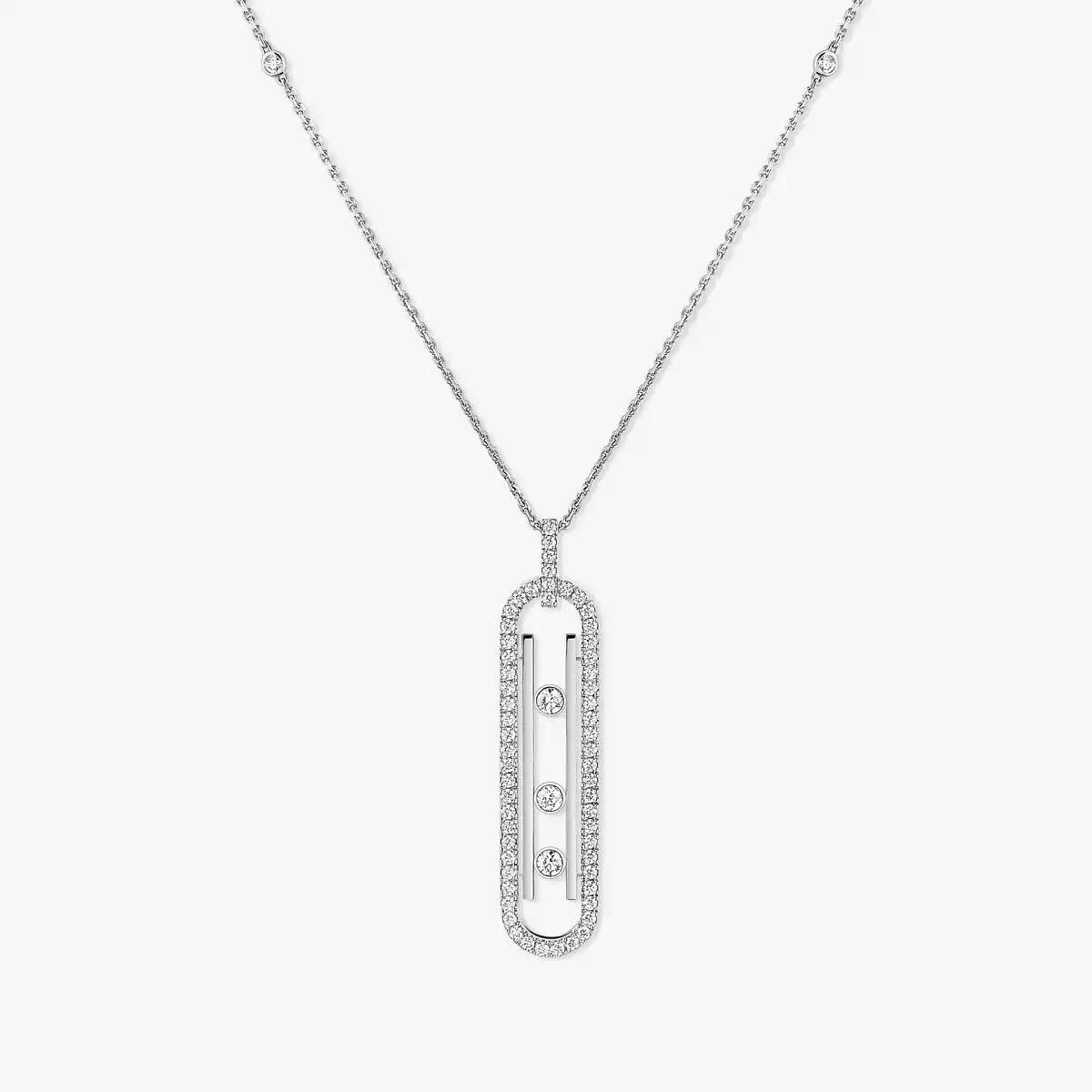 [Zalyn]MOVE 10TH ANNIVERSARY PENDANT NECKLACE