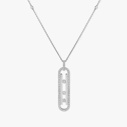 [Zalyn]MOVE 10TH ANNIVERSARY PENDANT NECKLACE