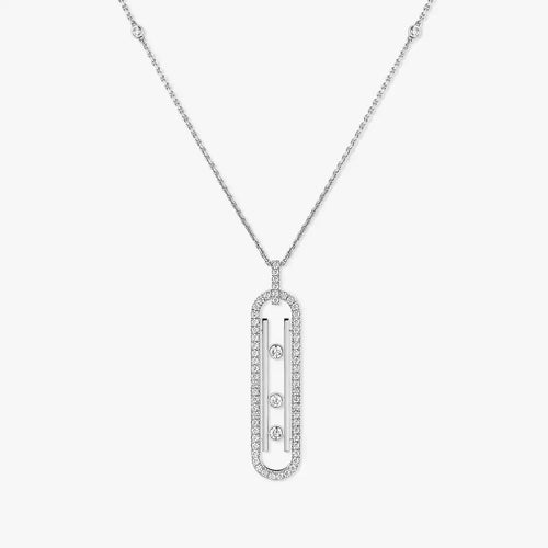 [Zalyn]MOVE 10TH ANNIVERSARY PENDANT NECKLACE
