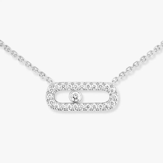 [Zalyn]MOVE UNO PENDANT NECKLACE