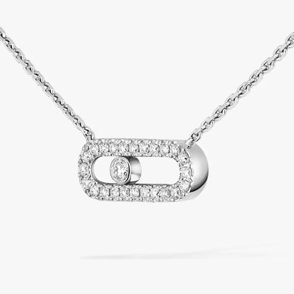 [Zalyn]MOVE UNO PENDANT NECKLACE