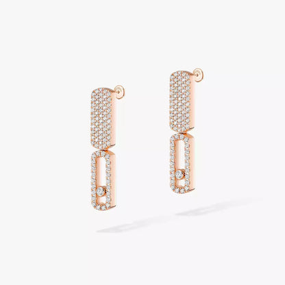 [Zalyn]IMPERIAL MOVE SM DIAMOND EARRINGS