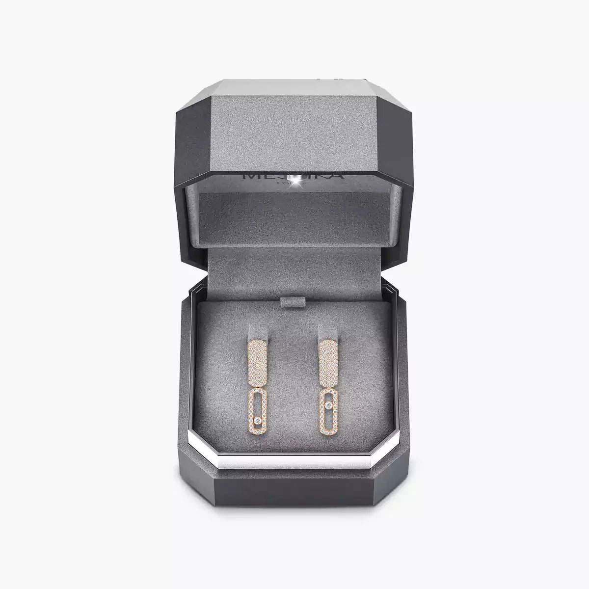 [Zalyn]IMPERIAL MOVE SM DIAMOND EARRINGS