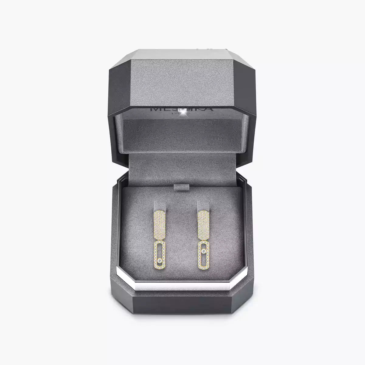 [Zalyn]IMPERIAL MOVE SM DIAMOND EARRINGS