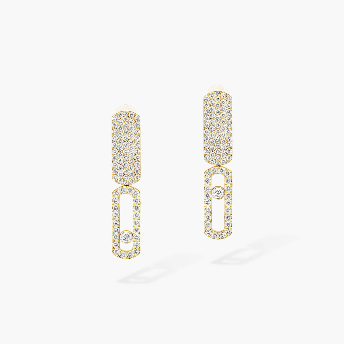 [Zalyn]IMPERIAL MOVE SM DIAMOND EARRINGS