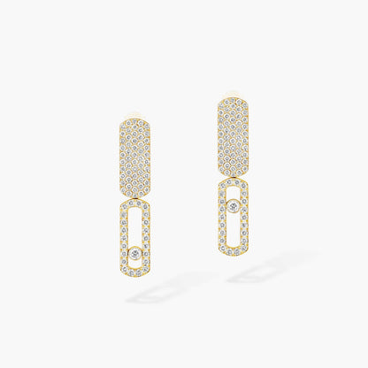 [Zalyn]IMPERIAL MOVE SM DIAMOND EARRINGS