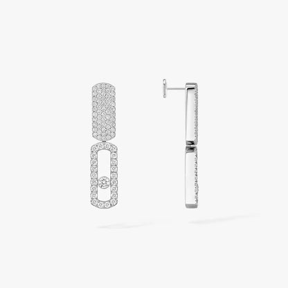 [Zalyn]IMPERIAL MOVE SM DIAMOND EARRINGS