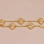 [Zalyn Jewelry ] CLOVER 5 MOTIF LASER BRACELET COLLECTION
