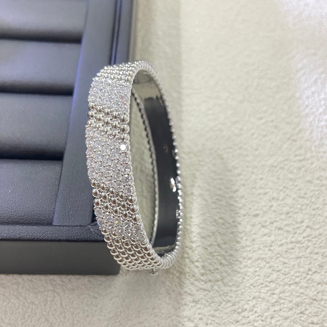 [Zalyn Jewelry]  FIVE-ROW DIAMOND BRACELET