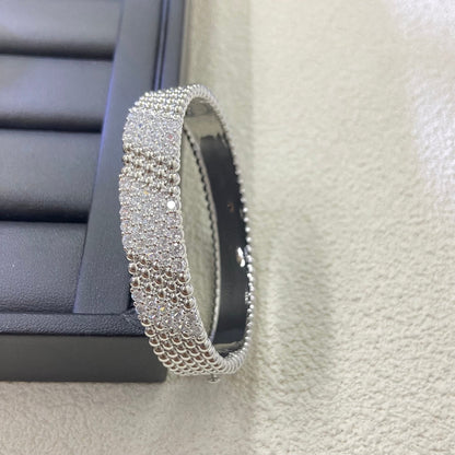 [Zalyn Jewelry]  FIVE-ROW DIAMOND BRACELET