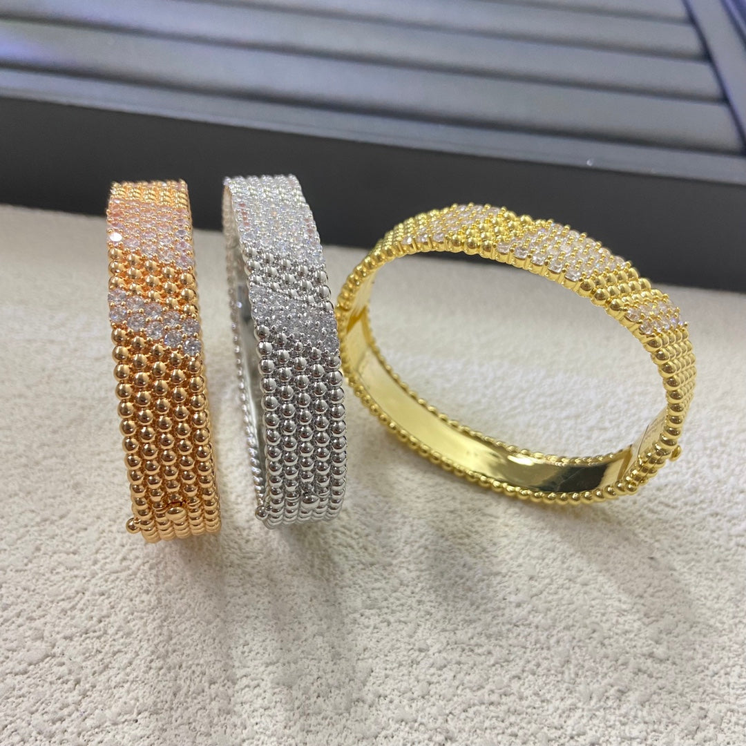 [Zalyn Jewelry]  FIVE-ROW DIAMOND BRACELET