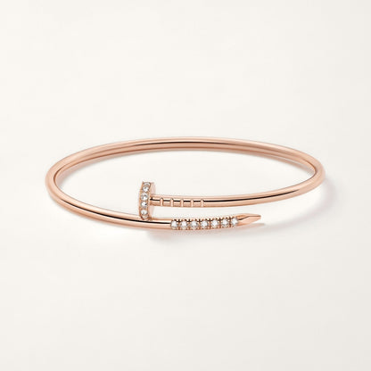 [Zalyn Jewelry]JUSTE BRACELET 2.5MM DIAMONDS NEW