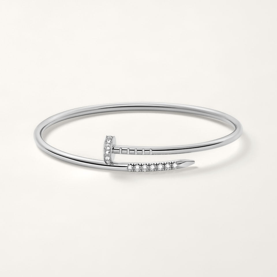[Zalyn Jewelry]JUSTE BRACELET 2.5MM DIAMONDS NEW
