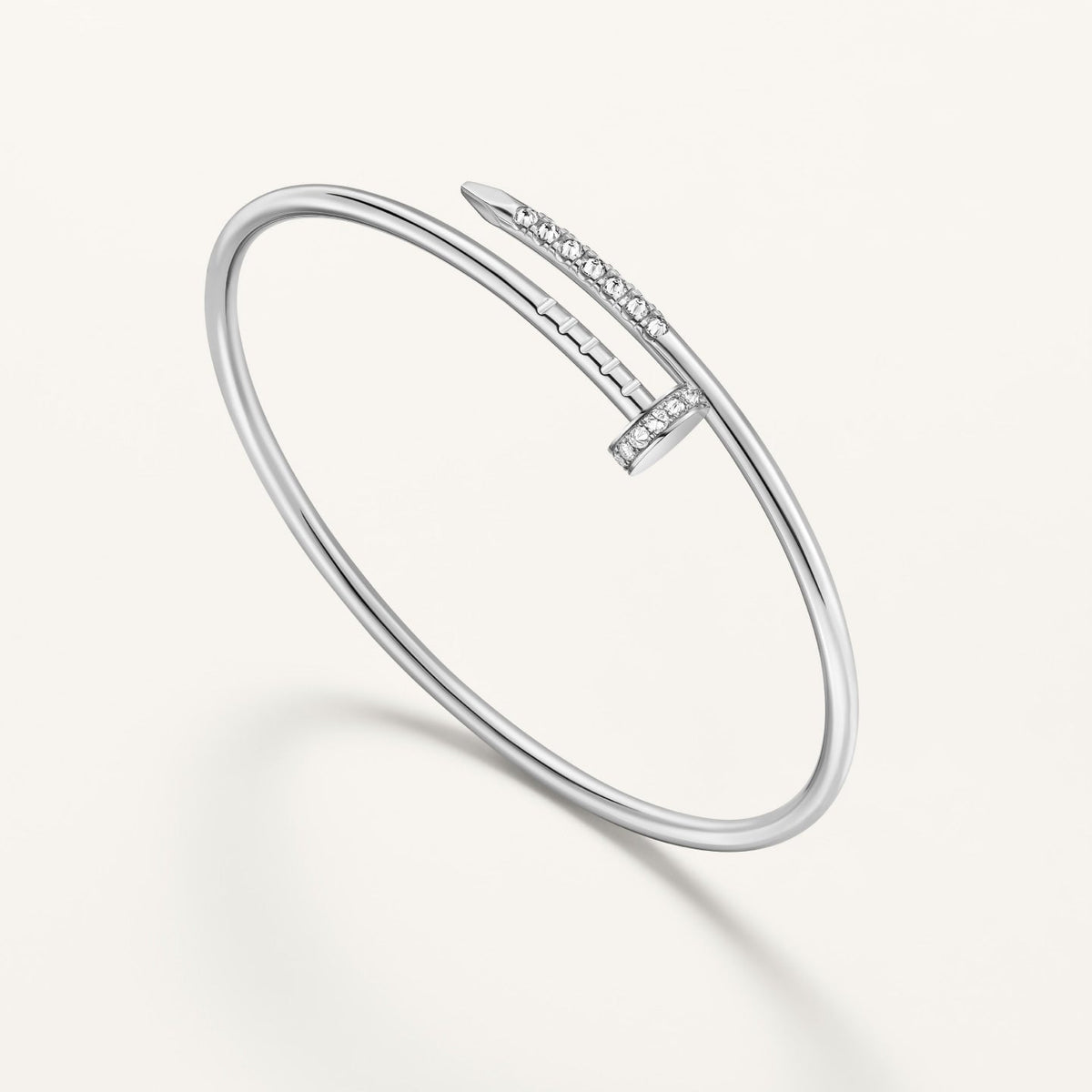 [Zalyn Jewelry]JUSTE BRACELET 2.5MM DIAMONDS NEW
