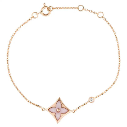 [Zalyn]STAR 1 DIAMOND ROSE GOLD BRACELET
