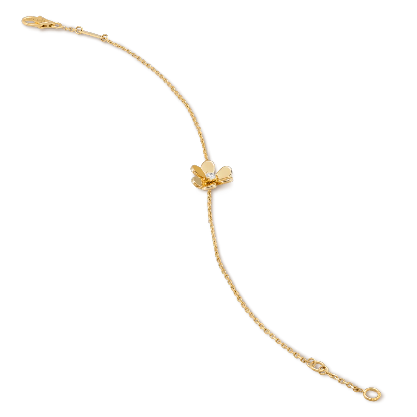 [Zalyn Jewelry ]FRIVOLE GOLD FLOWER BRACELET