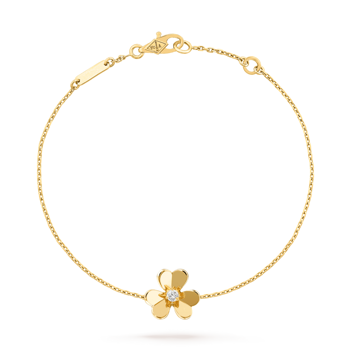 [Zalyn Jewelry ]FRIVOLE GOLD FLOWER BRACELET