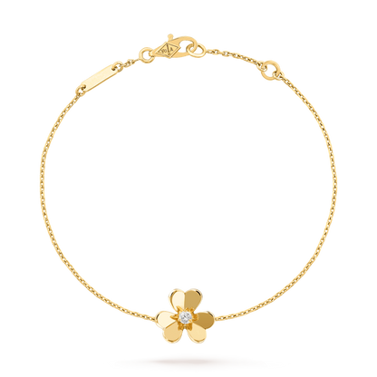[Zalyn Jewelry ]FRIVOLE GOLD FLOWER BRACELET