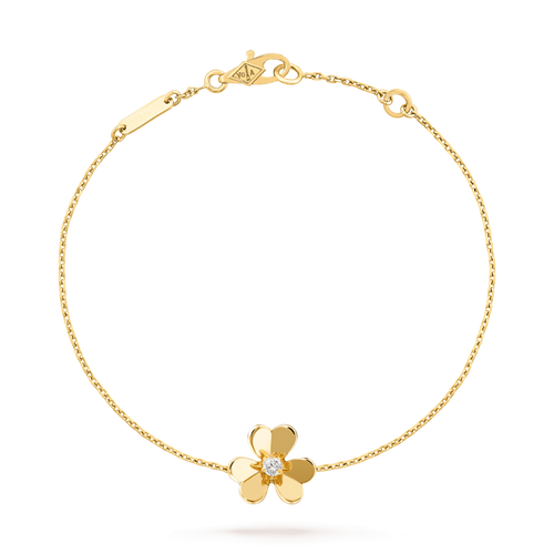 [Zalyn Jewelry ]FRIVOLE GOLD FLOWER BRACELET