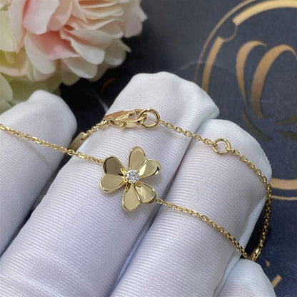 [Zalyn Jewelry ]FRIVOLE GOLD FLOWER BRACELET