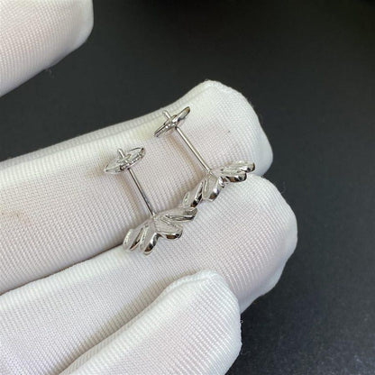 [Zalyn Jewelry ]FRIVOLE MINI SILVER FLOWER EARRINGS