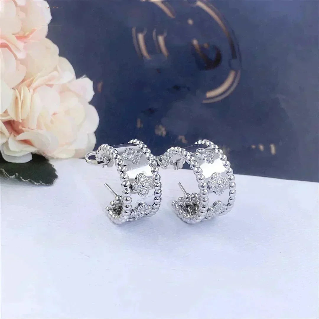 [Zalyn Jewelry ]PERLEE DIAMOND EARRINGS