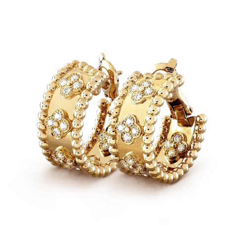 [Zalyn Jewelry ]PERLEE DIAMOND EARRINGS