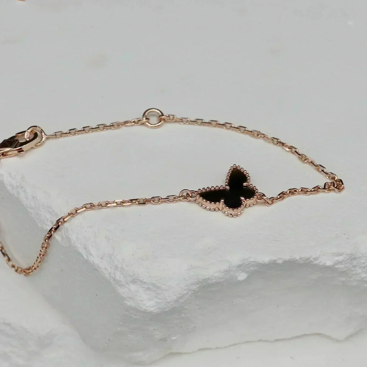 [Zalyn Jewelry ]BUTTERFLY ONYX  BUTTERFLY BRACELET