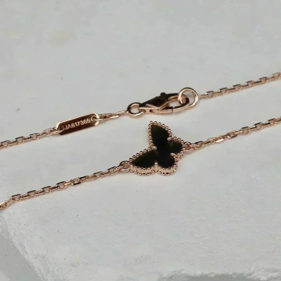 [Zalyn Jewelry ]BUTTERFLY ONYX  BUTTERFLY BRACELET