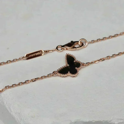 [Zalyn Jewelry ]BUTTERFLY ONYX  BUTTERFLY BRACELET
