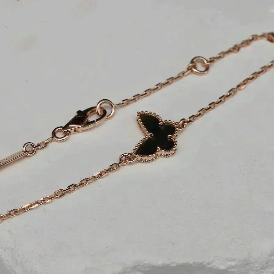 [Zalyn Jewelry ]BUTTERFLY ONYX  BUTTERFLY BRACELET