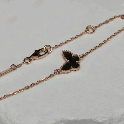 [Zalyn Jewelry ]BUTTERFLY ONYX  BUTTERFLY BRACELET