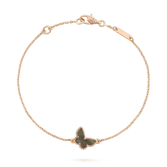[Zalyn Jewelry ]BUTTERFLY ONYX  BUTTERFLY BRACELET