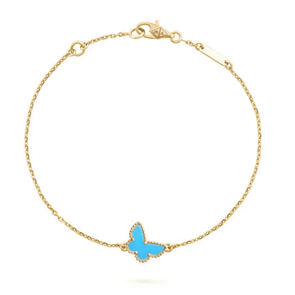 [Zalyn Jewelry ]BUTTERFLY TURQUOISE BUTTERFLY BRACELET