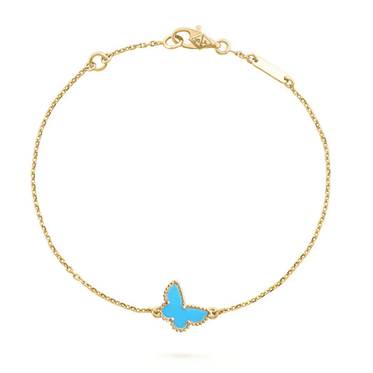 [Zalyn Jewelry ]BUTTERFLY TURQUOISE BUTTERFLY BRACELET