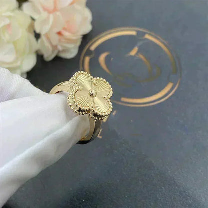 [Zalyn Jewelry ]CLOVER GOLD RING