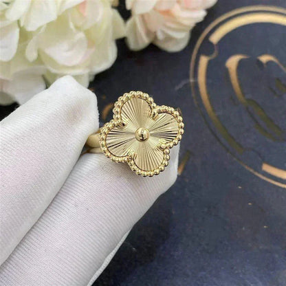 [Zalyn Jewelry ]CLOVER GOLD RING