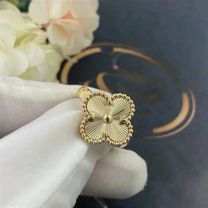 [Zalyn Jewelry ]CLOVER GOLD RING