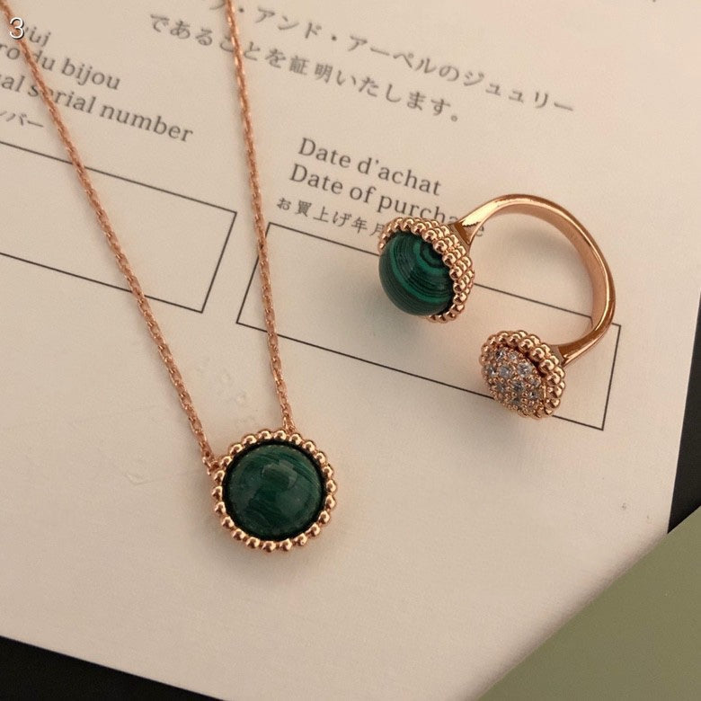 [Zalyn Jewelry ]PERLEE COULEURS DIAMOND ROSE GOLD BETWEEN THE FINGER RING