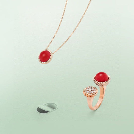 [Zalyn Jewelry ]PERLEE COULEURS DIAMOND ROSE GOLD BETWEEN THE FINGER RING