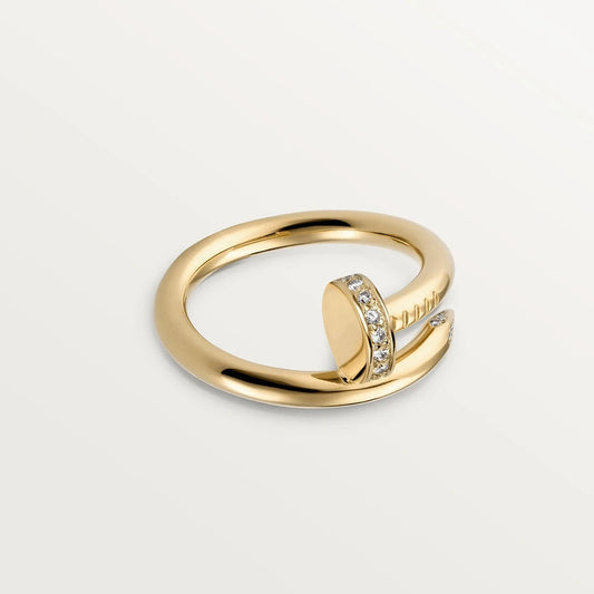 [Zalyn Jewelry ]JUSTE RING 2.65MM GOLD DIAMOND